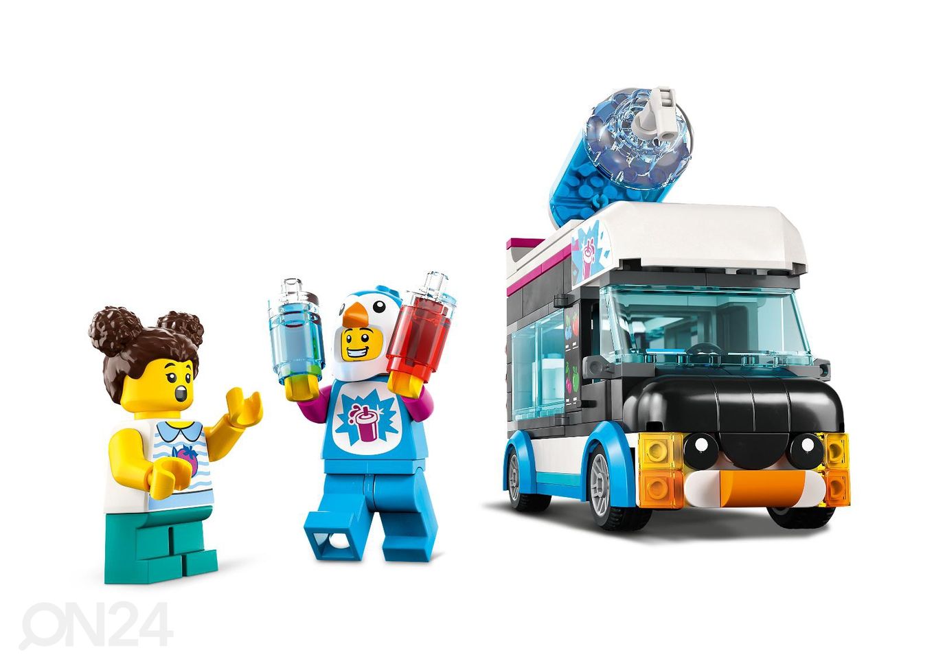 LEGO City Pingviini-joogikaubik suurendatud