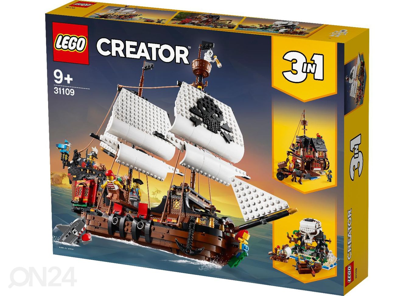 LEGO Creator Piraadihotell suurendatud