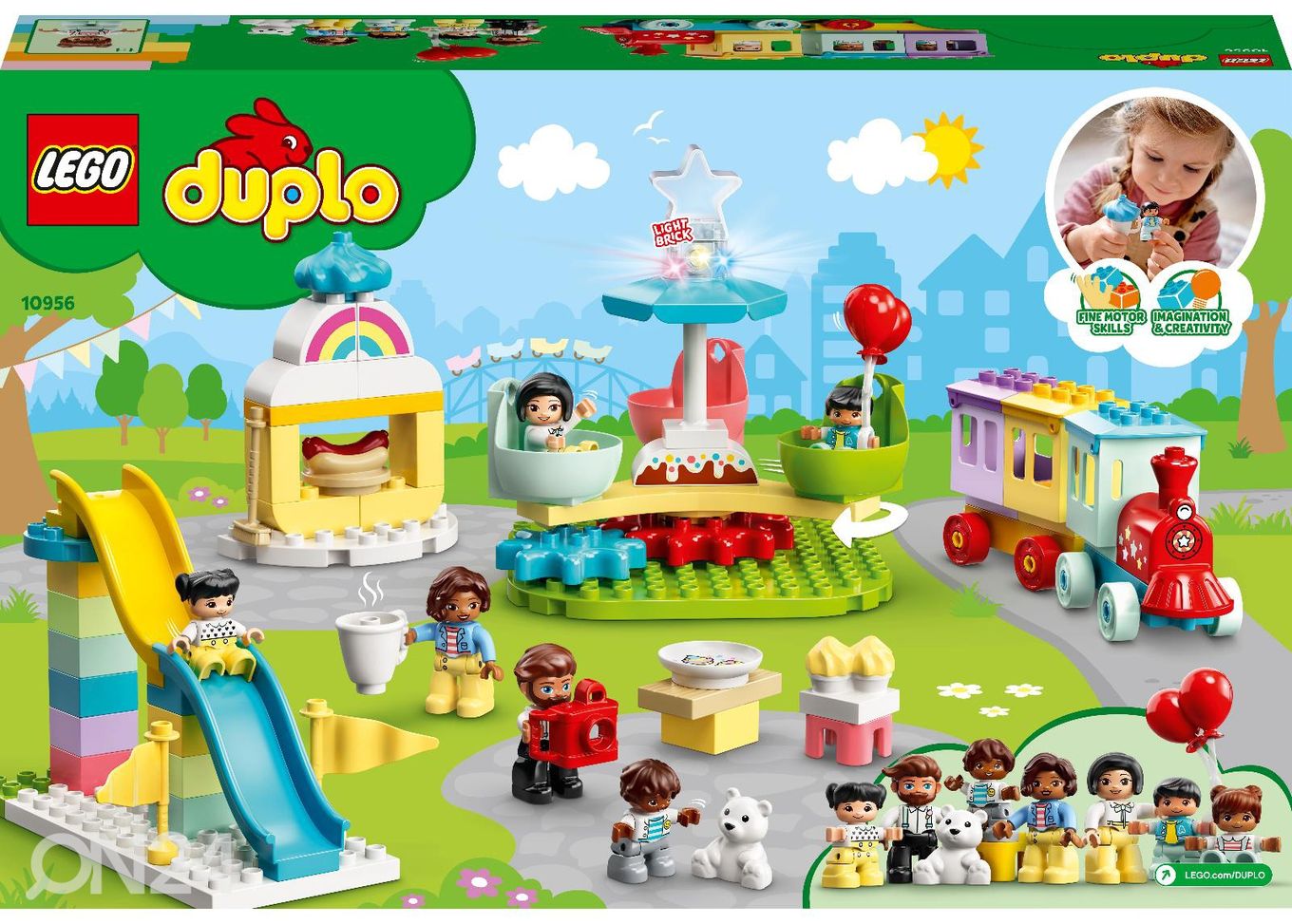 LEGO DUPLO Lõbustuspark suurendatud