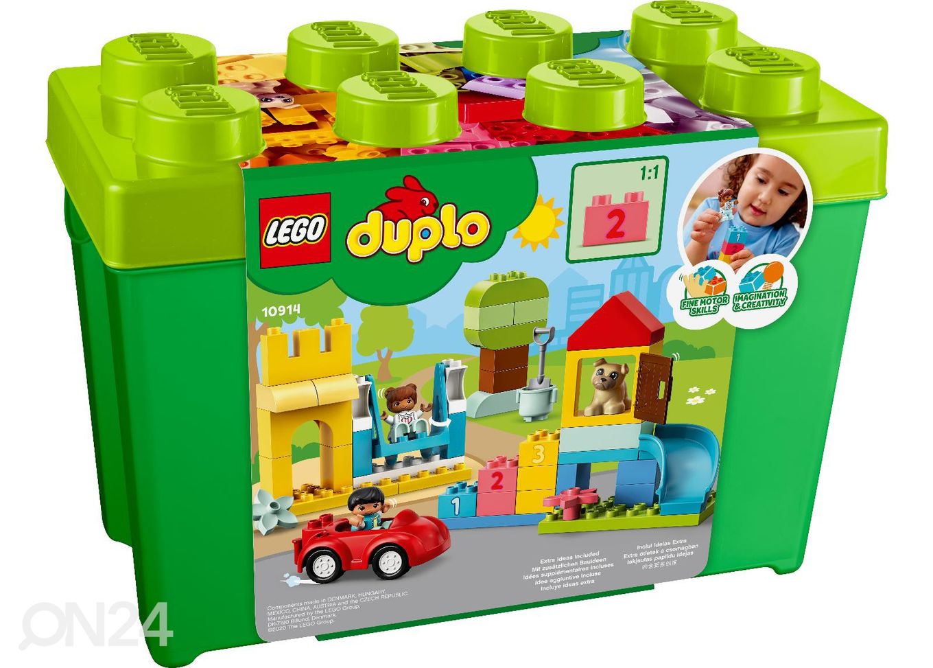 LEGO DUPLO Superklotsikast suurendatud