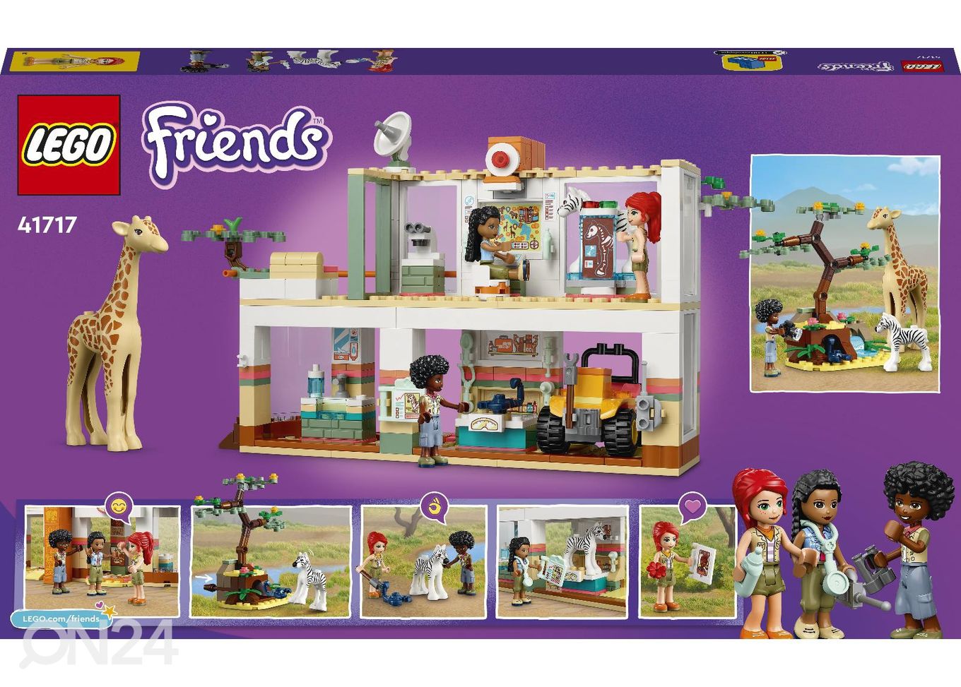 LEGO Friends Mia metsapäästeseiklus suurendatud