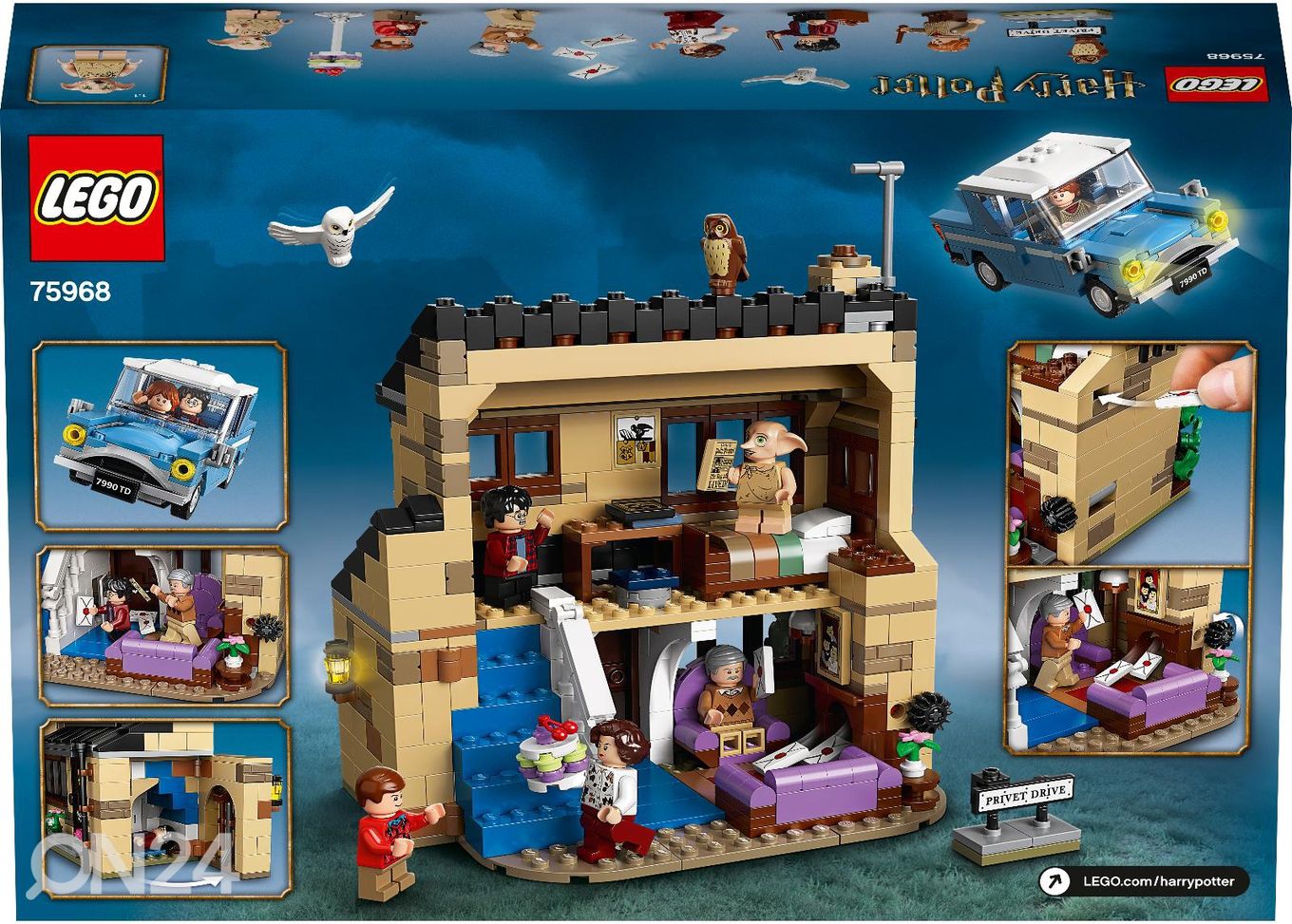 LEGO Harry Potter 4 Privet Drive suurendatud
