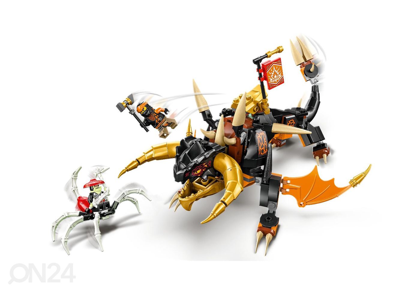 LEGO Ninjago Cole’i maadraakon EVO suurendatud