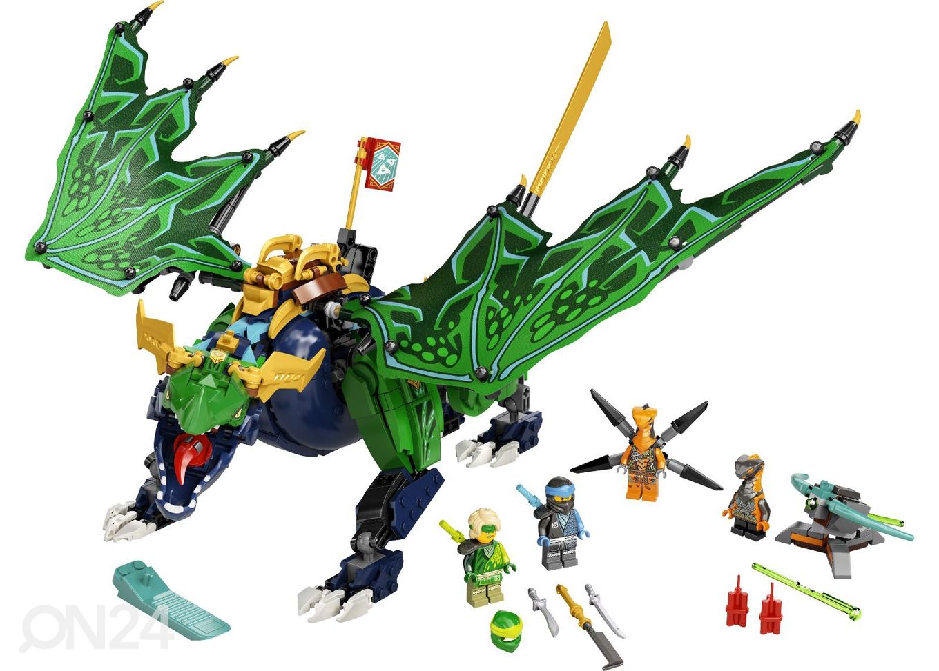 LEGO Ninjago Lloydi legendaarne draakon suurendatud