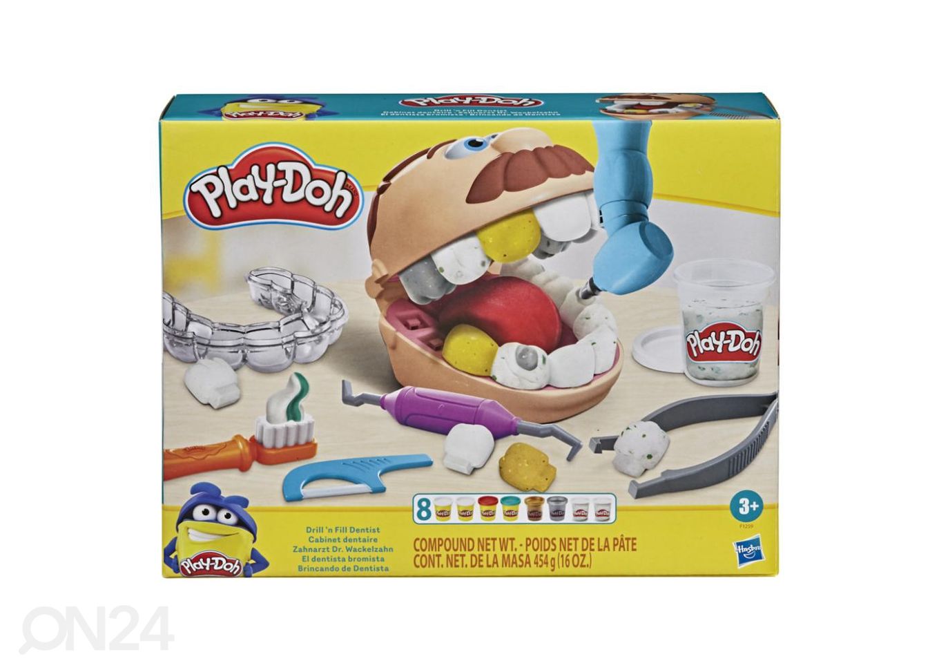 Play-Doh Drill and Fill, hambaarst suurendatud