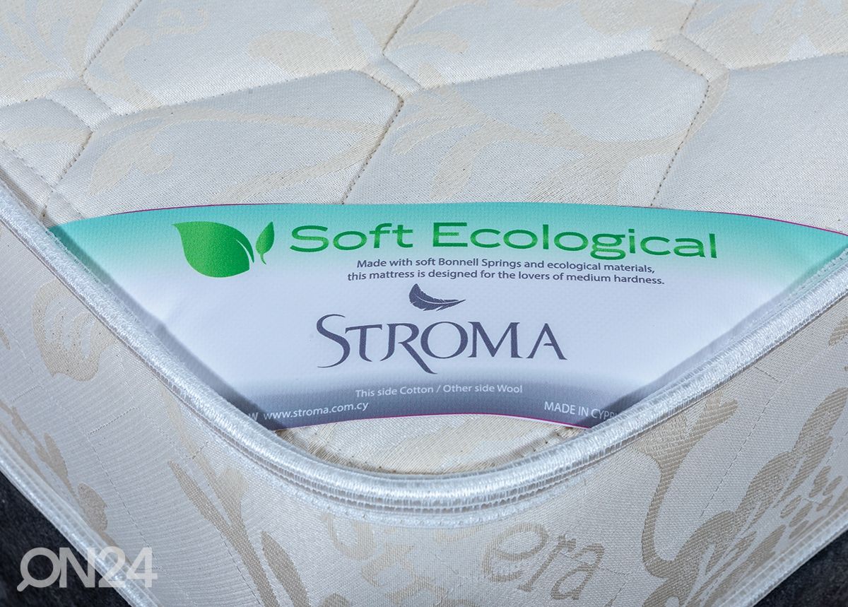 Stroma madrats Soft Ökoloogiline 120x200 cm suurendatud