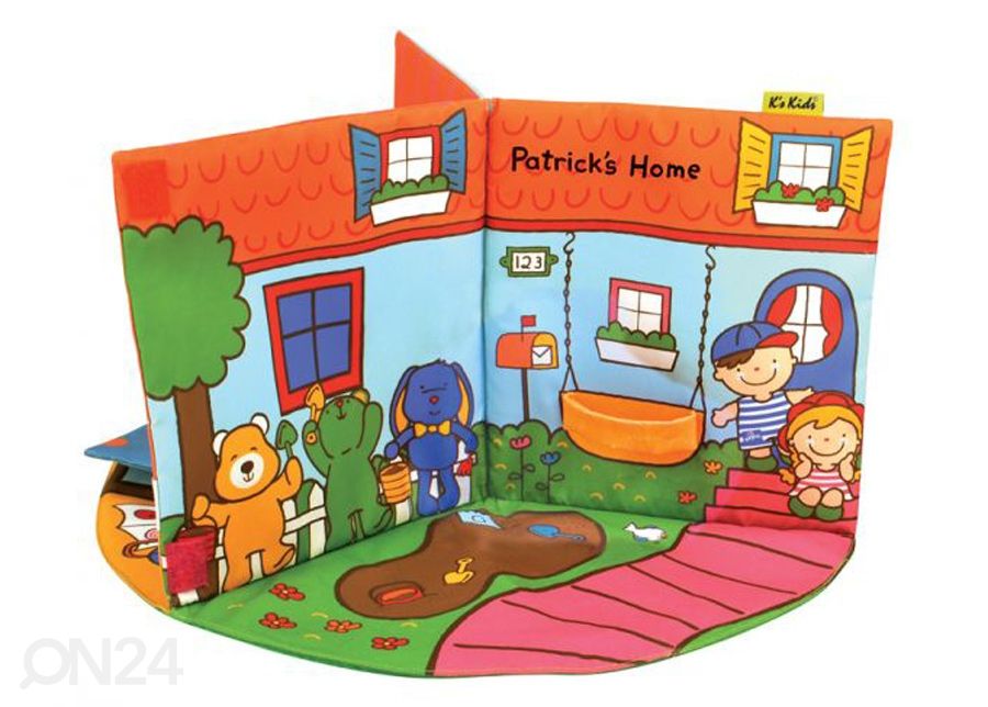Tegevusraamat Patricku kodu 3D suurendatud
