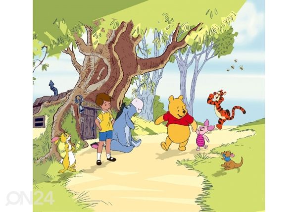 Kardin Winnie the Pooh and Friends 280x245 cm