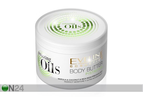 Kehavõi pistaatsiapähklilõhnaline Amazing Oils Eveline Cosmetics 200ml