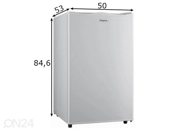 Külmkapp Frigelux R4TT95BF mõõdud