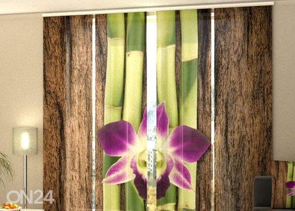 Läbipaistev paneelkardin Four Shoots of Bamboo 240x240 cm
