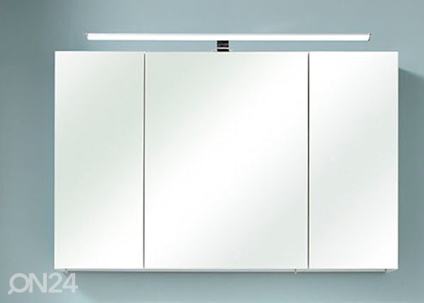 LED-valgustusega peegelkapp 86, 110 cm