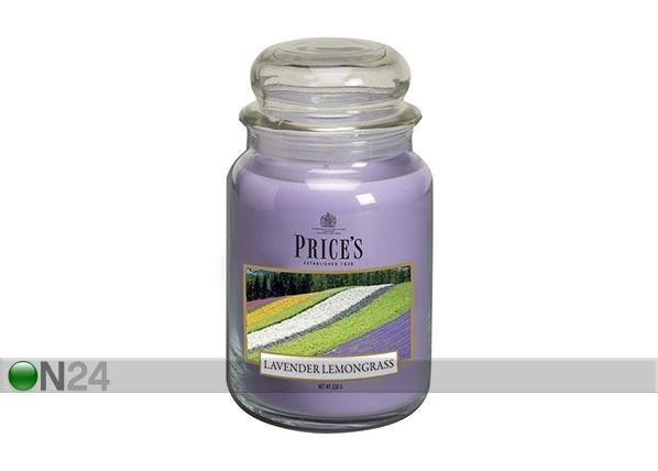 Lõhnaküünal Lavendel ja sidrun 150h