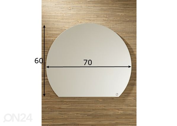 Peegel Othello 1 70x60 cm mõõdud