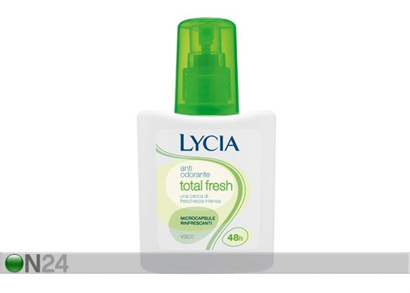 Pihustiga deodorant Lycia Total Fresh 75ml