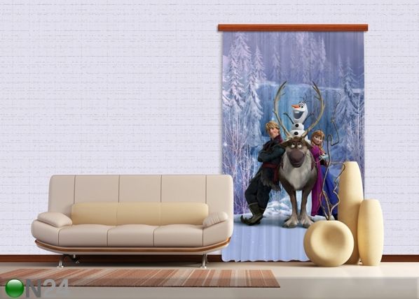 Pimendav fotokardin Disney Ice Kingdom II 140x245 cm