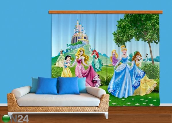 Pimendav fotokardin Disney Princess 280x245 cm