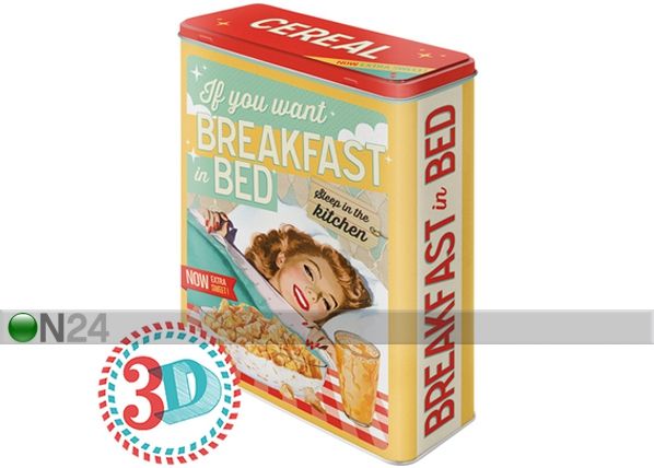Plekkpurk 3D If you want breakfast in bed 4L