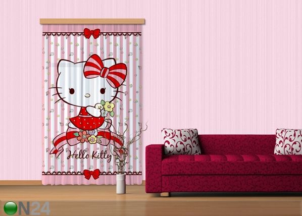 Poolpimendav fotokardin Hello Kitty 140x245 cm