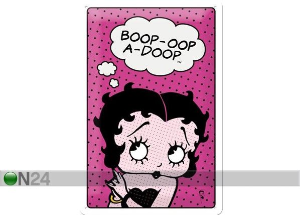 Retro metallposter Betty Boop 20x30cm