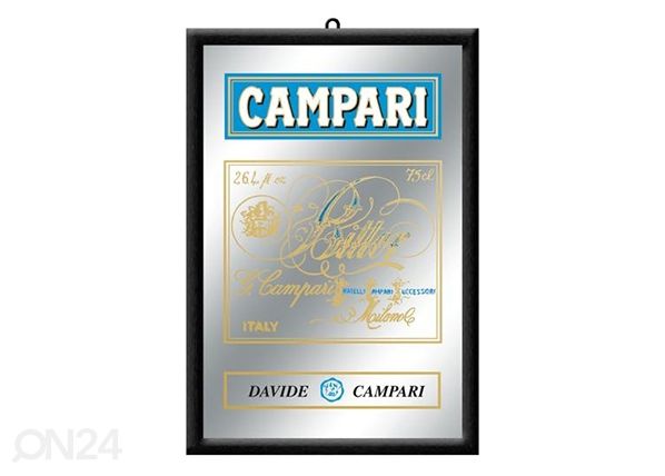 Retro reklaampeegel Campari 30x20 cm