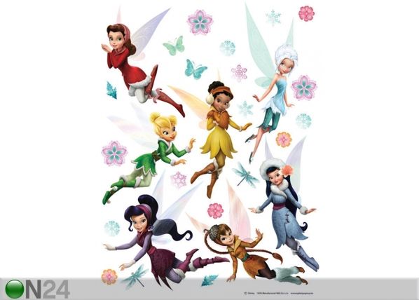 Seinakleebis Disney fairies 3, 65x85 cm