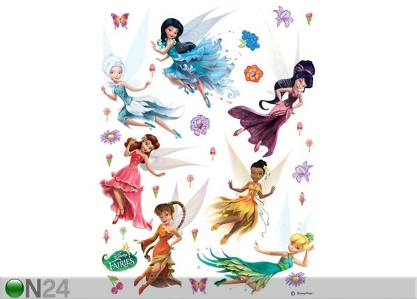 Seinakleebis Disney Fairies 42,5x65 cm