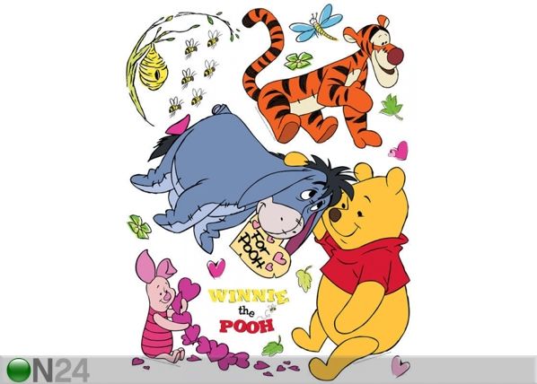 Seinakleebis Disney Winnie the Pooh 65x85 cm