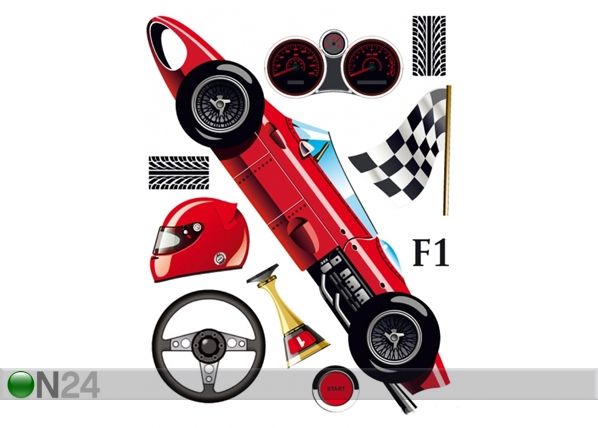 Seinakleebis Formula 1, 65x85 cm