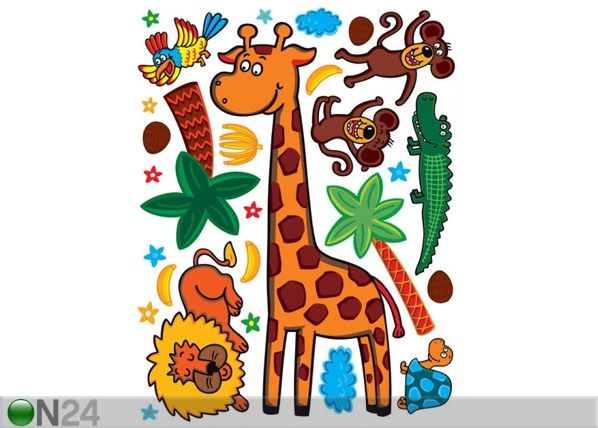Seinakleebis Giraffe 65x85 cm