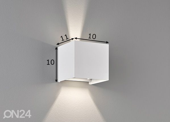 Seinalamp Wall LED mõõdud