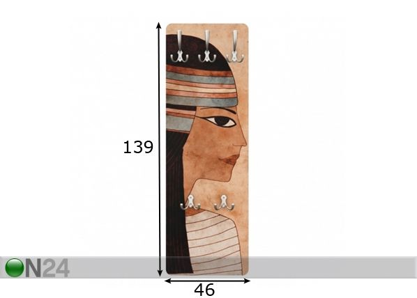 Seinanagi Cleopatra 139x46 cm mõõdud
