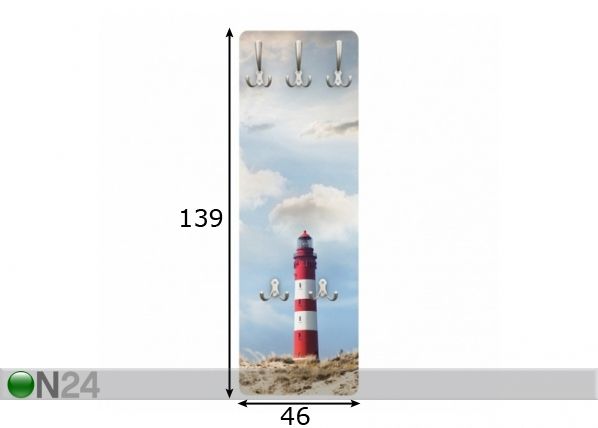 Seinanagi Lighthouse in the dunes 139x46 cm mõõdud