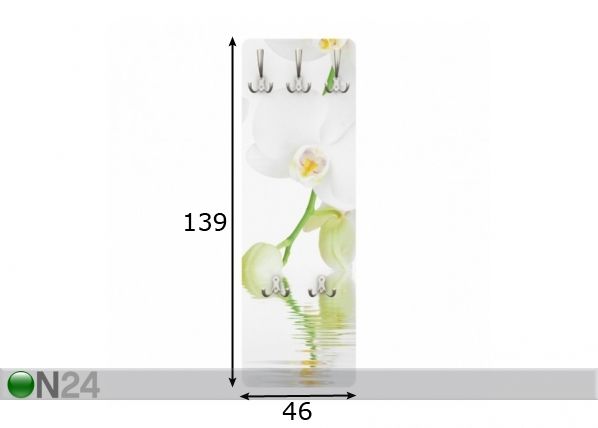 Seinanagi Wellness orchid 139x46 cm mõõdud