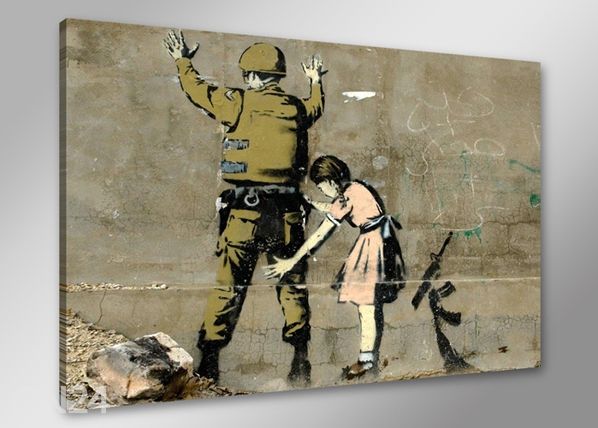Seinapilt Banksy Art 60x80 cm