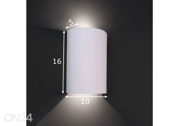 Seinavalgusti Mirada LED mõõdud