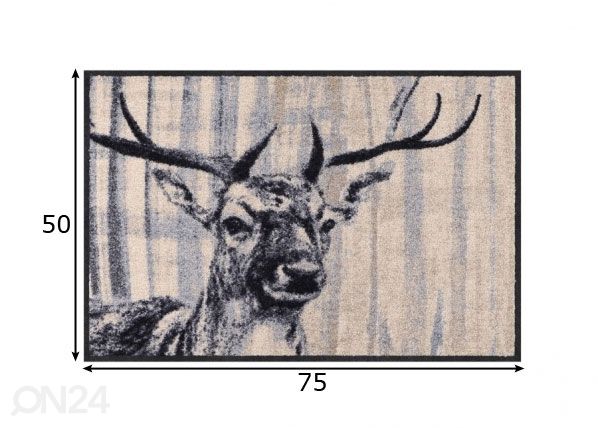 Vaip Natural Deer nature chic 50x75 cm mõõdud