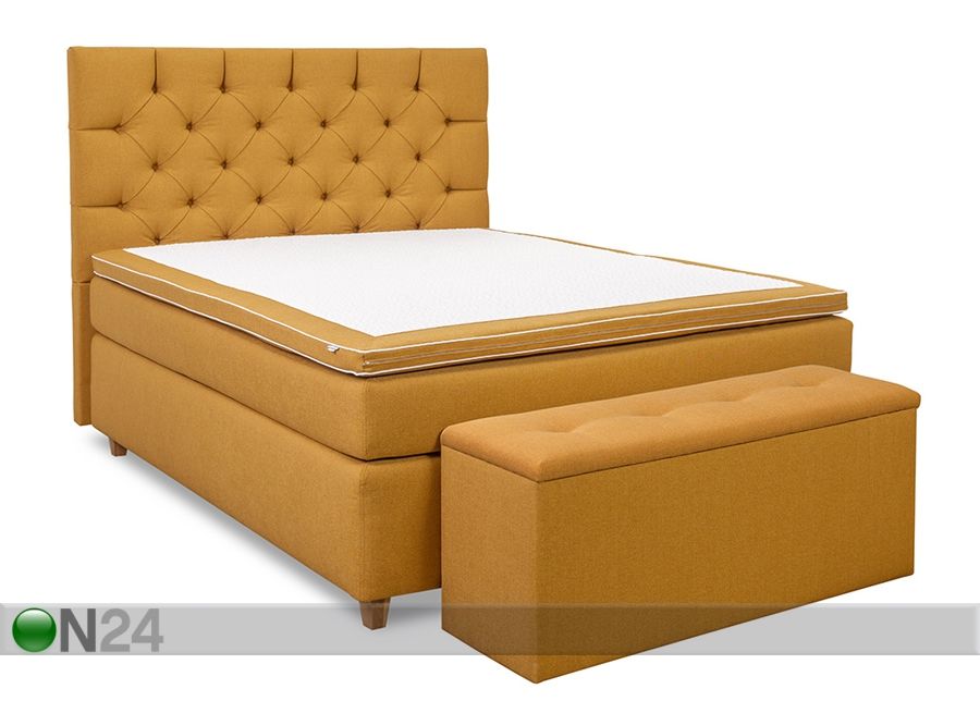 Comfort voodi Hypnos Jupiter 200x200 cm pehme suurendatud