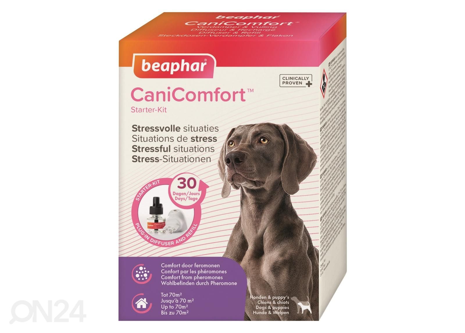Difuuser Beaphar Comfort Dog Difuser Starter 48 ml suurendatud