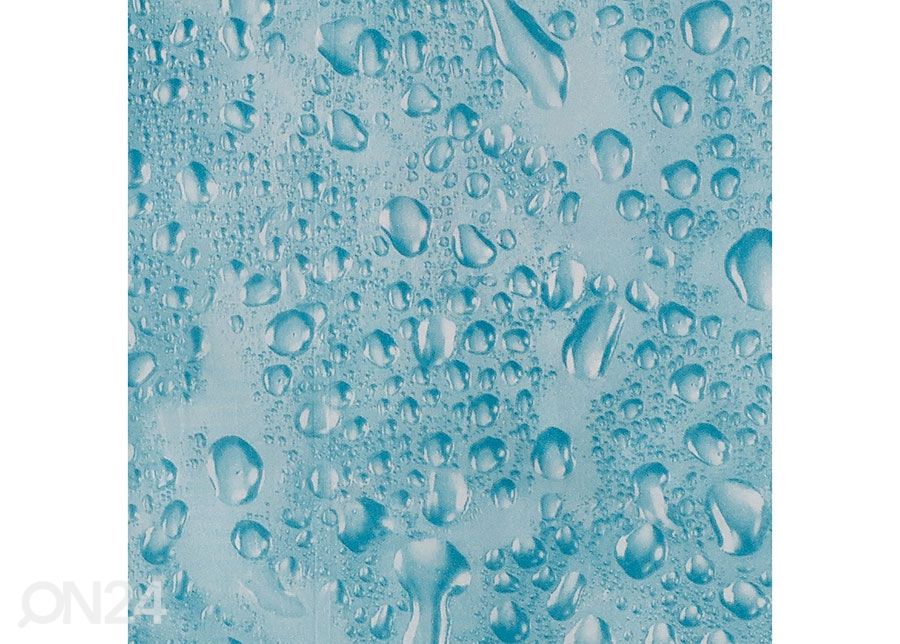 Dušikardin Water Turquoise Light 180x200 cm suurendatud