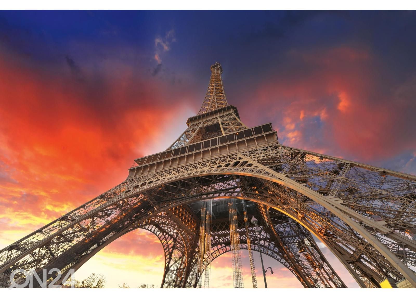 Fliis fototapeet La Tour Eiffel suurendatud