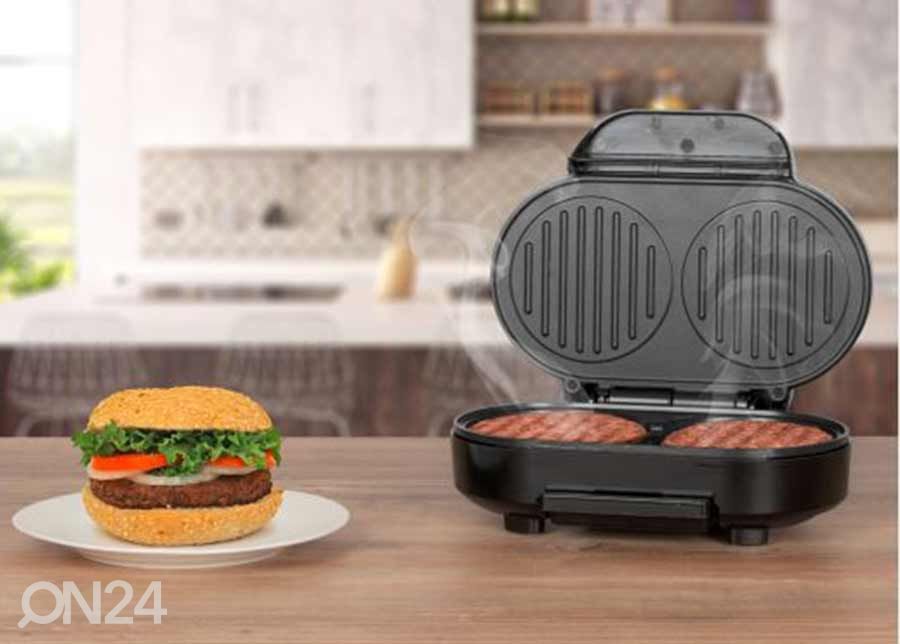 Hamburgeri grill Clatronic suurendatud
