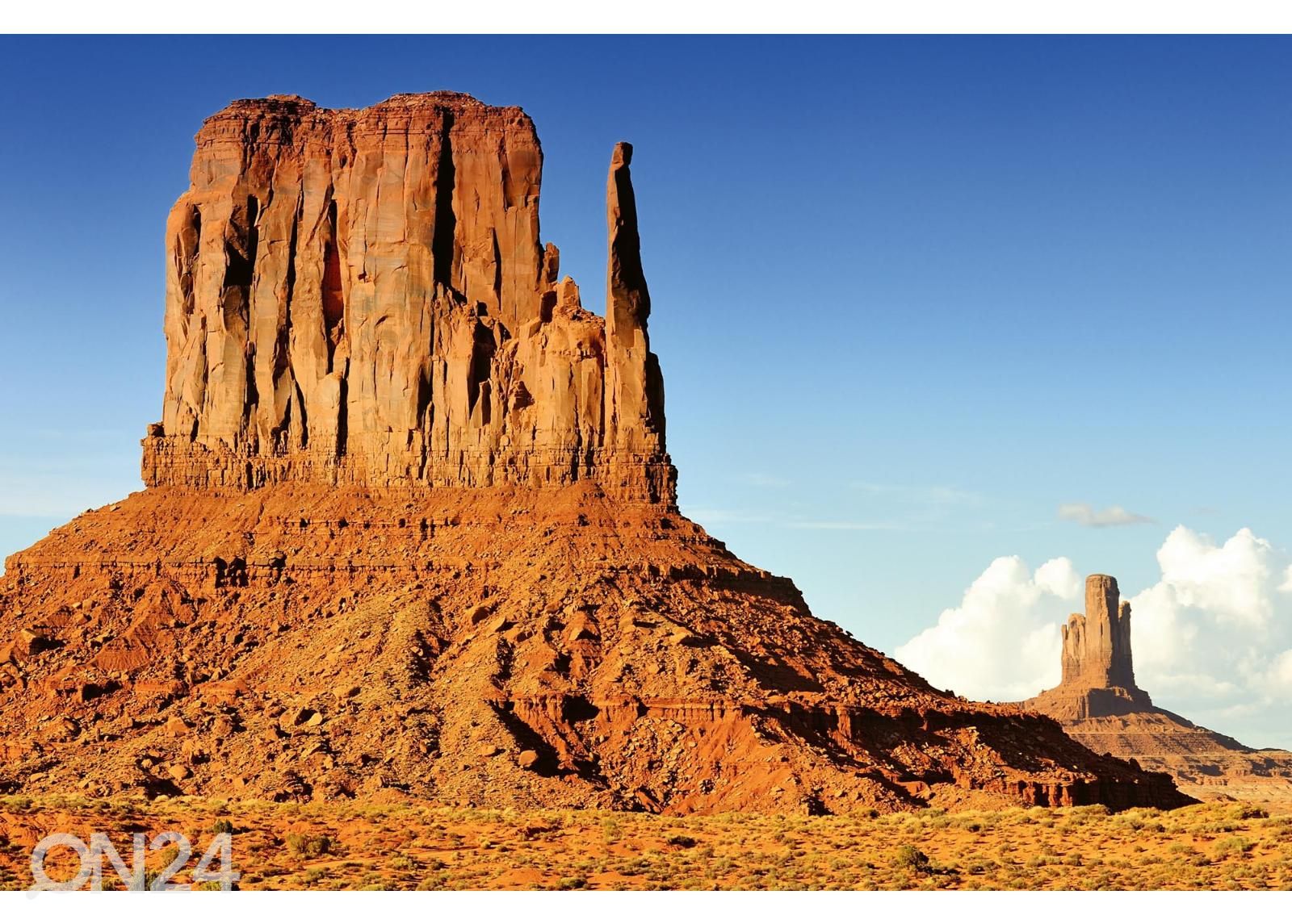 Isekleepuv fototapeet Unique Monument Valley suurendatud