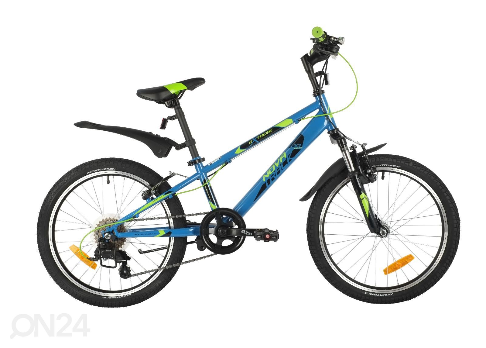 Laste jalgratas 20" EXTREME Novatrack sinine suurendatud