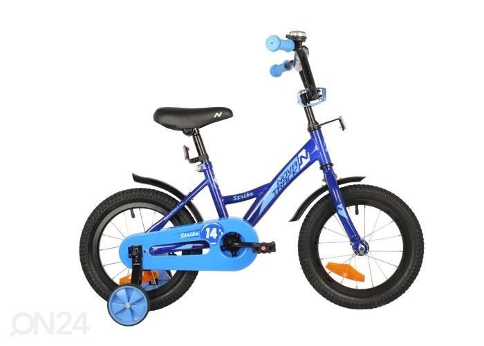 Laste jalgratas Novatrack STRIKE 14", sinine suurendatud