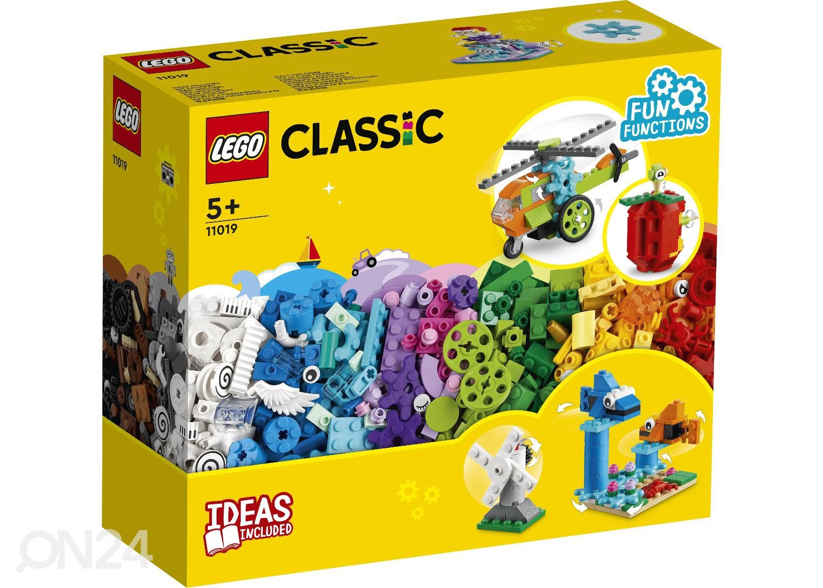 LEGO Classic Klotsid ja funksioonid suurendatud