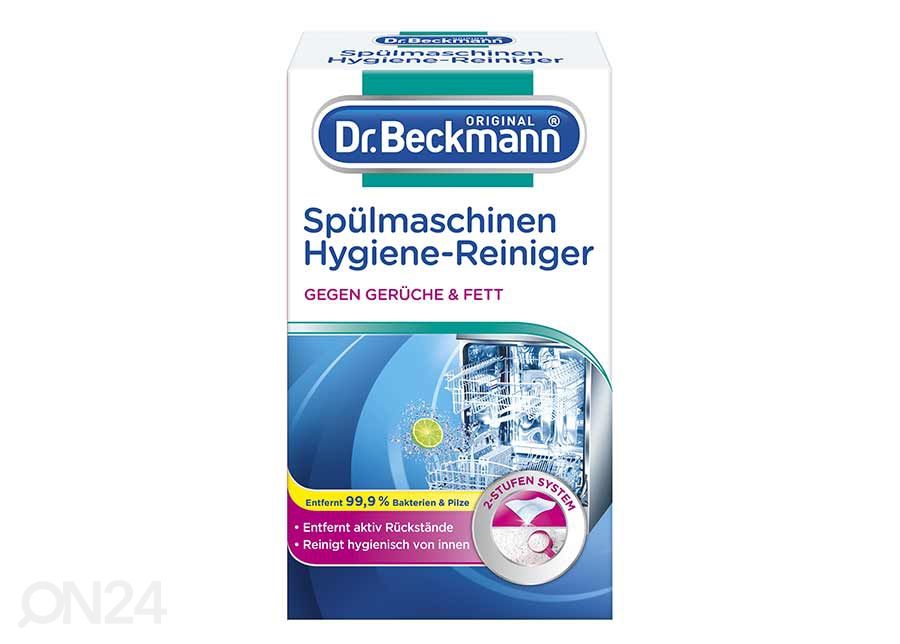 Nõudepesumasina puhastuspulber Dr.Beckmann 75 g suurendatud