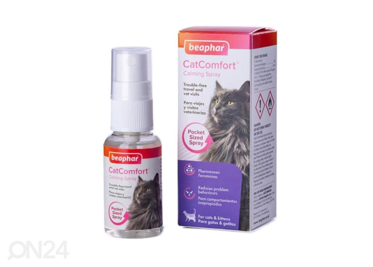 Õhusprei Beaphar Comfort Cat Spray 60 ml suurendatud