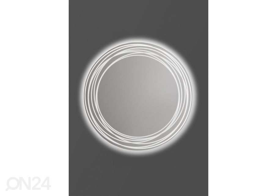 Peegel Optio LED Ø 80 cm suurendatud
