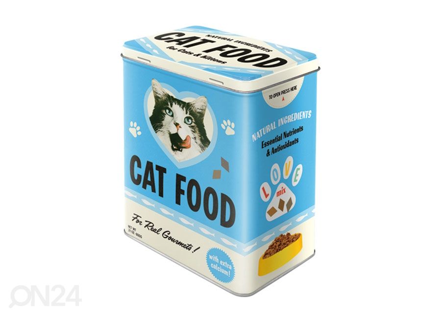 Plekkpurk 3D Cat Food suurendatud